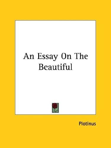 Tapa de An Essay On The Beautiful