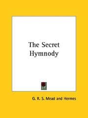 Tapa de The Secret Hymnody
