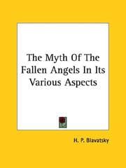 Tapa de The Myth Of The Fallen Angels In Its Various Aspects