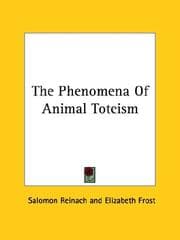 Tapa de The Phenomena Of Animal Toteism