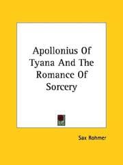Tapa de Apollonius Of Tyana And The Romance Of Sorcery