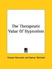 Tapa de The Therapeutic Value Of Hypnotism