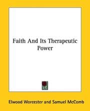 Tapa de Faith And Its Therapeutic Power