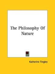 Tapa de The Philosophy Of Nature