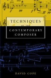Tapa de Techniques of the contemporary composer