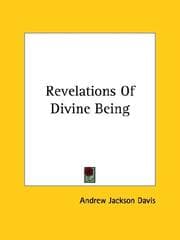 Tapa de Revelations Of Divine Being
