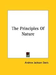 Tapa de The Principles Of Nature