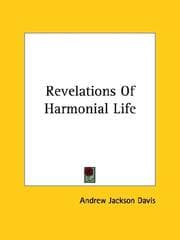 Tapa de Revelations Of Harmonial Life