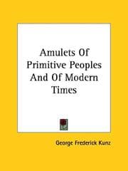 Tapa de Amulets Of Primitive Peoples And Of Modern Times