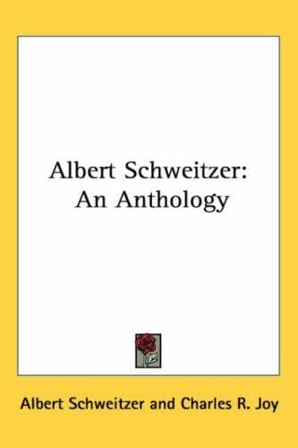 Tapa de Albert Schweitzer