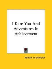 Tapa de I Dare You and Adventures in Achievement