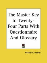 Tapa de The Master Key in Twenty-four Parts With Questionnaire And Glossary