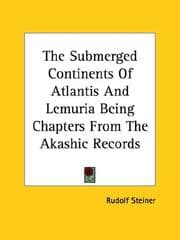 Tapa de The submerged continents of Atlantis and Lemuria, their history and civilization