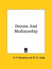 Tapa de Dreams And Mediatorship