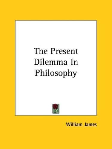 Tapa de The Present Dilemma In Philosophy