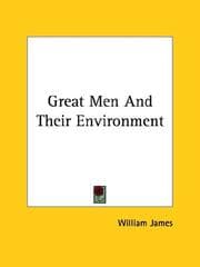 Tapa de Great Men and Their Environment
