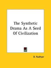 Tapa de The Synthetic Drama As a Seed of Civilization