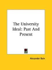 Tapa de The University Ideal