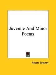 Tapa de Juvenile And Minor Poems