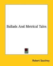 Tapa de Ballads And Metrical Tales