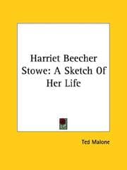 Tapa de Harriet Beecher Stowe