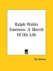Tapa de Ralph Waldo Emerson