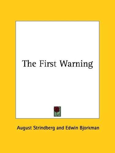 Tapa de The First Warning
