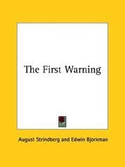 Tapa de The First Warning