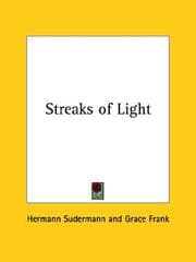 Tapa de Streaks of Light