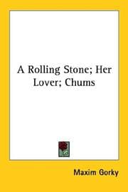 Tapa de A Rolling Stone; Her Lover; Chums