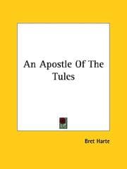 Tapa de An Apostle Of The Tules