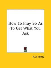 Tapa de How To Pray So As To Get What You Ask