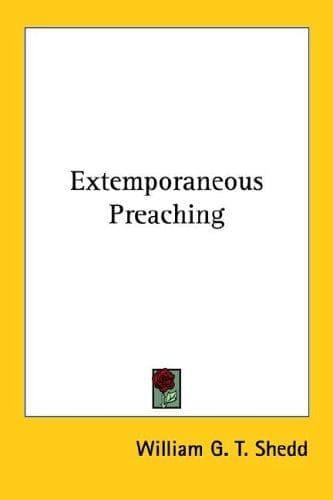 Tapa de Extemporaneous Preaching