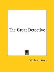 Tapa de The Great Detective