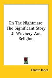 Tapa de On the Nightmare