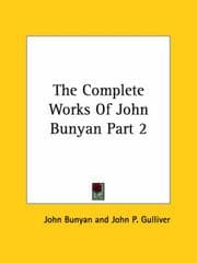 Tapa de The Complete Works of John Bunyan