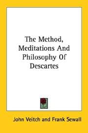 Tapa de The Method, Meditations And Philosophy Of Descartes