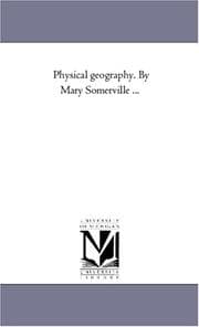 Tapa de Physical geography. By Mary Somerville ..