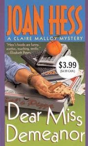 Tapa de Dear Miss Demeanor