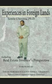 Tapa de Experiences in Foreign Lands Including Real Estate Investor's Perspective