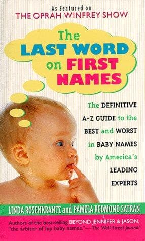 Tapa de The Last Word on First Names