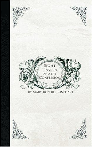 Tapa de Sight Unseen and the Confession