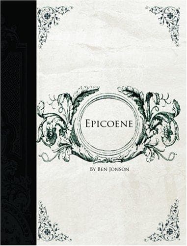 Tapa de Epicoene (Large Print Edition)