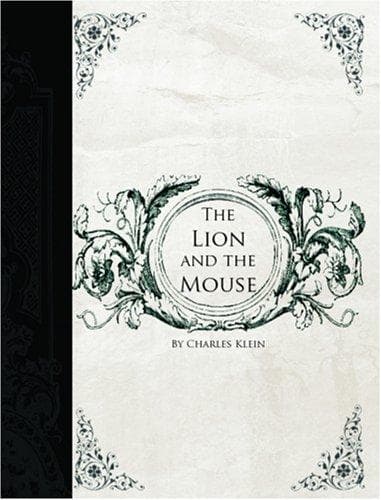 Tapa de The Lion and the Mouse (Large Print Edition)