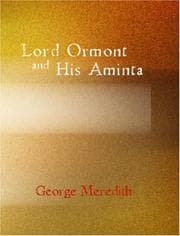 Tapa de Lord Ormont and His Aminta