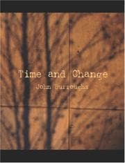 Tapa de Time and Change