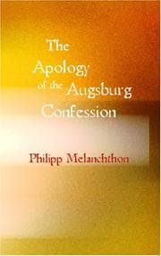Tapa de The Apology of the Augsburg Confession