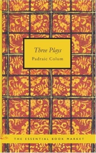 Tapa de Three Plays