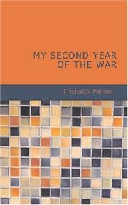Tapa de My Second Year of the War