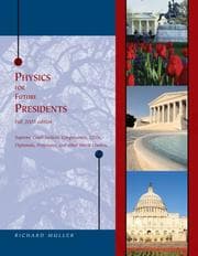 Tapa de Physics for future Presidents, Fall 2007 edition